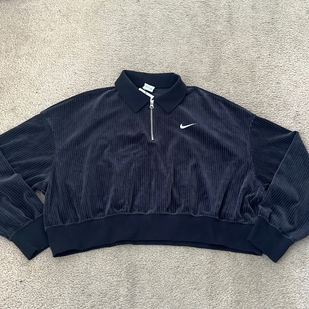 Nike Sportswear Phoenix Fleece
Women's 3/4-Sleeve Crop Polo Sweatshirt